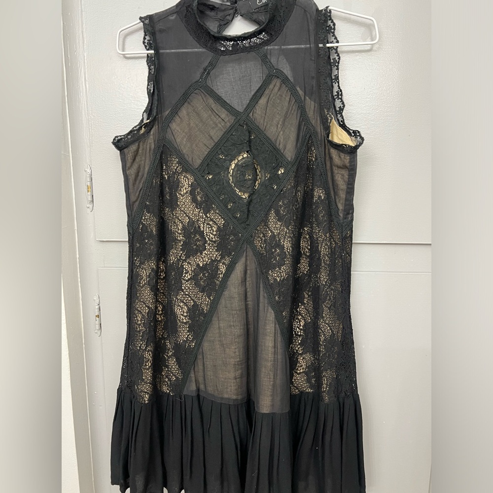 Black mini dress Ovella